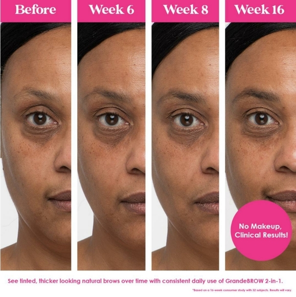 TRAVEL GRANDE BROW 2-IN-1 TINTED BROW GEL + ENHANCING SERUM. - Picture 7 of 16